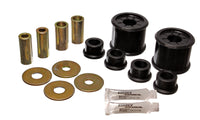 Thumbnail for Energy Suspension 2/01-04 Mitsubishi Eclipse FWD Black Front Control Arm Bushing Set