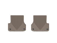 Thumbnail for WeatherTech 12+ Audi A6/S6 Rear Rubber Mats - Tan