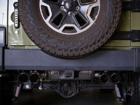 Thumbnail for aFe Rebel Series 2.5in 409 SS Axle-Back Exhaust System Black 07-18 Jeep Wrangler (JK) V6-3.6L/3.8L