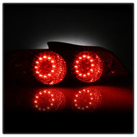 Thumbnail for Spyder Acura RSX 02-04 LED Tail Lights Red Clear ALT-YD-ARSX02-LED-RC