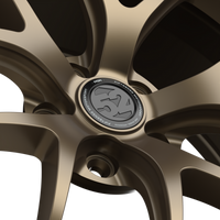 Thumbnail for fifteen52 Sector RSR 19x9.5 5x114.3 38mm ET 73.1mm Center Bore Matte Bronze w/ Gloss Lip