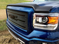 Thumbnail for EGR 14+ GMC Sierra Superguard Hood Shield - Matte (301585)