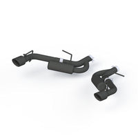 Thumbnail for MBRP 16-19 Chevrolet Camaro 2.5in Black Coated Non NPP Axle Back Exhaust System - 4in Dual Wall Tips