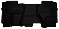 Thumbnail for Husky Liners 14 Chevrolet Silverado/14 GMC Sierra 1500 Weatherbeater Black 2nd Seat Floor Liner