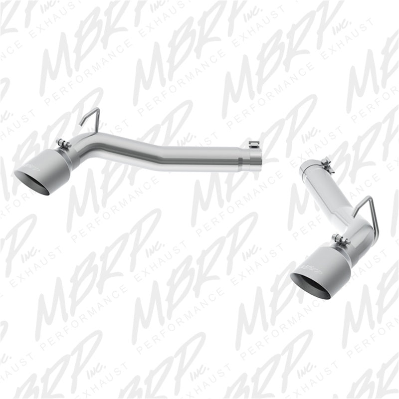 MBRP 2010-2015 Chevrolet Camaro V8 6.2L 3in T304 Axle Back Muffler Delete