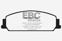 Thumbnail for EBC 08-10 Pontiac G8 3.6 Yellowstuff Front Brake Pads