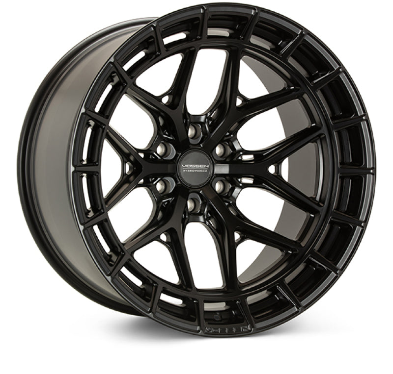 Vossen HFX-1 22x12 / 6x135 BP / ET-44 / 87.1 CB / Ultra Deep - Satin Black Wheel