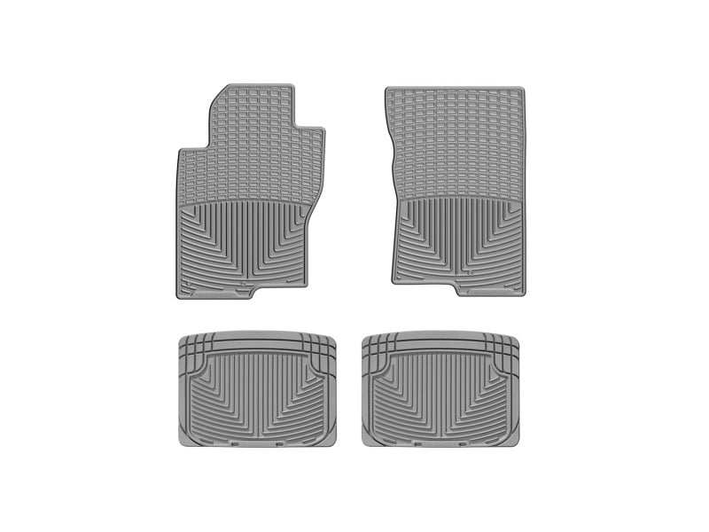 WT Rubber Mats - Rear - Grey