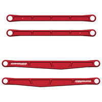 Thumbnail for Camburg Ford Raptor 21-23 KINETIK Series Rear Billet Trailing Arm Kit (Red)