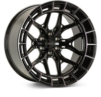 Thumbnail for Vossen HFX-1 22x10 / 8x165.1 / ET-18 / Super Deep / 125.1 CB - Tinted Gloss Black Wheel