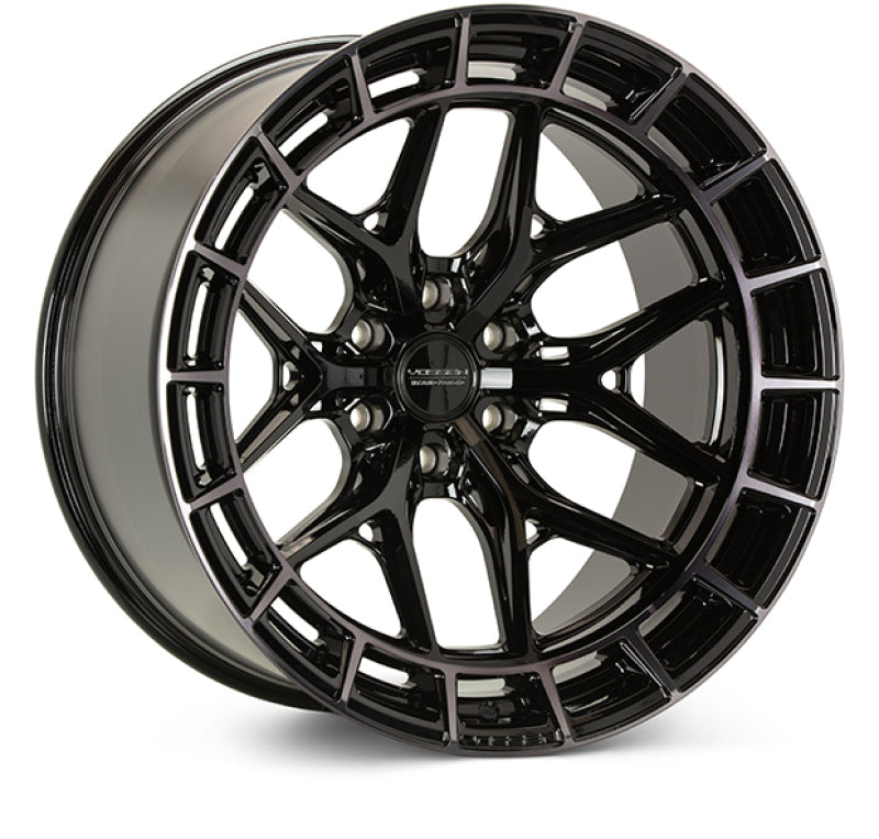 Vossen HFX-1 22x10 / 8x180 / ET-18 / Super Deep / 124.3 CB - Tinted Gloss Black Wheel