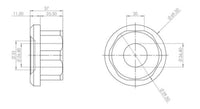 Thumbnail for SuperPro BMW E36 Rear Subframe Forward Mount Bushing Set (2pcs)