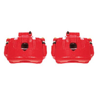 Thumbnail for Power Stop 10-16 Hyundai Genesis Coupe Front Red Calipers w/Brackets - Pair