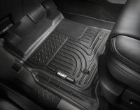 Thumbnail for Husky Liners 2014 Acura MDX All Models Weatherbeater Black Front Floor Liners