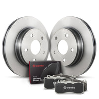 Thumbnail for Brembo OE 15-18 Audi A8 Quattro/S8 Rear Disc Brake Kit