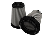 Thumbnail for aFe MagnumFLOW Pro DRY S Air Filter 3-1/2in F x 5in B x 3-1/2in T x 6in H (Pair)