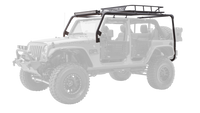 Thumbnail for Body Armor 4x4 07-18 Jeep Wrangler JK 4 Door Cargo Roof Rack Box 2 Of 2