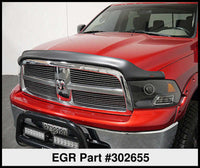 Thumbnail for EGR 09-13 Dodge Ram Pickup Superguard Hood Shield - Matte (302655)