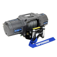 Thumbnail for Superwinch 4500 LBS 12V DC 15/64in x 40ft Steel Rope Roller Fairlead SP 45 Winch