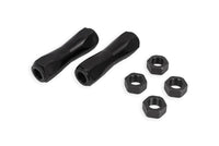 Thumbnail for BMR 70-81 Chevrolet Camaro / Pontiac Firebird Tie Rod Sleeves 11/16in Thread - Black Anodized