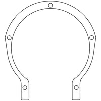 Thumbnail for Cometic Ford Flathead V8 8BA/8CM .015in Fiber Timing Cover Gasket - 1948-1953