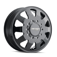 Thumbnail for Mayhem 8181 Challenger Dually 22x8.25 / 10x225 BP / 169mm Offset / 170.1mm Hub Full Black Wheel