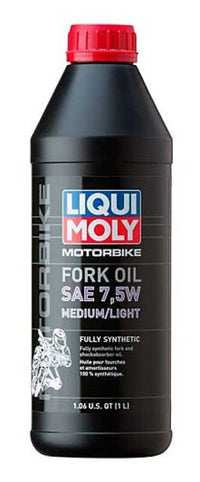 Thumbnail for LIQUI MOLY 1L Motorbike Fork Oil SAE 7.5W Medium/Light