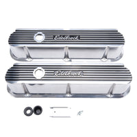 Thumbnail for Edelbrock Valve Cover Elite II Series Ford 289-302-351W CI V8 Tall Polished