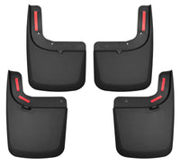 Thumbnail for Husky Liners 17 Ford F-250 Super Duty / F-350 Super Duty Front and Rear Mud Guards (w/ Flares) Black