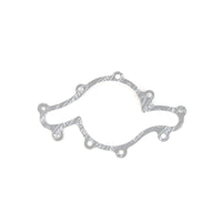 Thumbnail for Cometic Ford 302 Windsor .031in Fiber Water Pump Gasket - Plate To Block - 1991-01