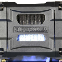 Thumbnail for Superwinch 4500 LBS 12V DC 1/4in x 40ft Synthetic Rope Hawse Fairlead SP 45SR Winch