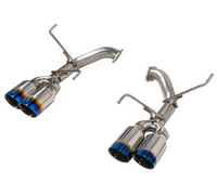 Thumbnail for Remark 2022+ Subaru WRX (VB) 4in Axleback Exhaust w/ Burnt Stainless Double Wall Tip