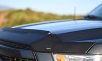 Thumbnail for AVS 2024 Ford Ranger Aeroskin II Textured Low Profile Hood Shield - Black