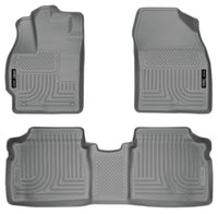 Thumbnail for Husky Liners 10-12 Toyota Prius WeatherBeater Combo Gray Floor Liners