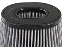 Thumbnail for aFe MagnumFLOW Pro DRY S Intake Replacement Filter 3.5in F 9x6.5in B 6.75x5.5in T 5.375in H