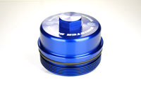 Thumbnail for Sinister Diesel 03-07 Ford 6.0L Billet Blue Cap Kit