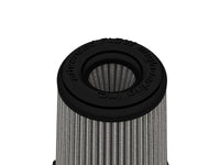 Thumbnail for aFe MagnumFLOW Pro DRY S Air Filter 3-1/2in F x 5in B x 3-1/2in T x 6in H (Pair)