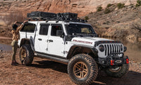 Thumbnail for AVS 20-22 Jeep Gladiator (Launch/Overland/Rubicon/Sport) Low Profile Aeroskin Lightshield Pro - Blk