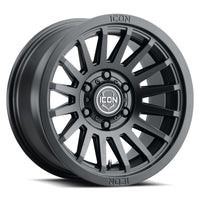 Thumbnail for ICON Recon SLX 17x8.5 6x5.5 BP 0mm Offset 4.75in BS 106.1mm Bore Satin Black Wheel