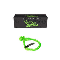 Thumbnail for Voodoo Offroad 2.0 Santeria Series 1/2in x 8in Winch Soft Shackle - Green