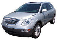 Thumbnail for AVS 08-12 Buick Enclave Aeroskin Low Profile Hood Shield - Chrome