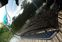 Thumbnail for Deezee 99-23 Chevrolet/GMC/Dodge/Ford Full Size Running Board CrewCab Truck Board (Blk Trim)