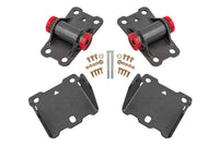 Thumbnail for BMR 78-87 G-Body Motor Mount Kit Upper & Lower Poly - Black Hammertone