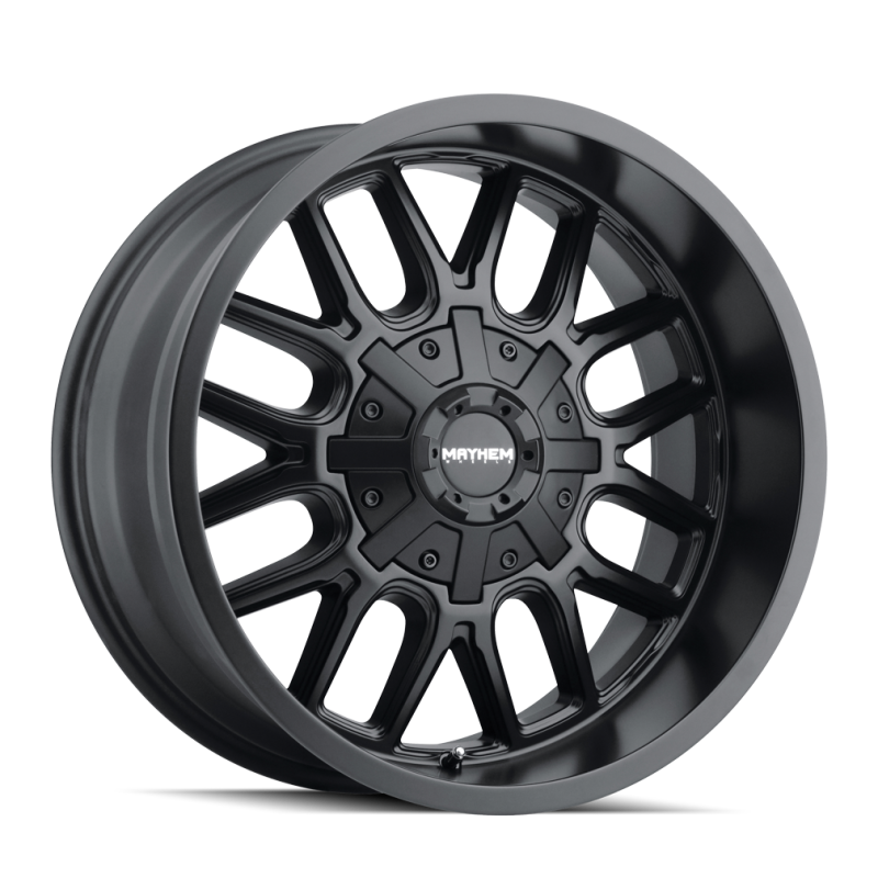 Mayhem 8107 Cogent 18x9 / 5x127 BP / 0mm Offset / 87.1mm Hub Matte Black Wheel