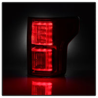 Thumbnail for Spyder 18-19 Ford F-150 (w/o Blind Spot Sensor) LED Tail Lights - Red Clear (ALT-YD-FF15018-LED-RC)