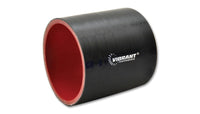 Thumbnail for Vibrant Silicone Straight Hose Coupler 3.125in ID x 3.00in Long - Gloss Black