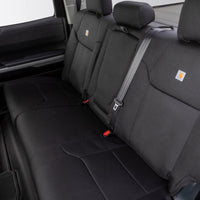 Thumbnail for Covercraft 19-24 Dodge Ram 2500 Carhartt Super Dux PrecisionFit Custom 2nd Row Seat Covers - Blk