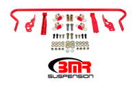 Thumbnail for BMR 11-14 S197 Mustang Rear Hollow 25mm Adj. Sway Bar Kit w/ Bushings - Red