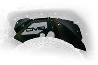 Thumbnail for DV8 Offroad 07-18 Jeep Wrangler JK Front Aluminum Inner Fender w/ Rock Lights - Black