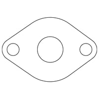 Thumbnail for Cometic Ford 59A Flathead V8 .015in Fiber Oil Pump Mounting Gasket - 1945-1948